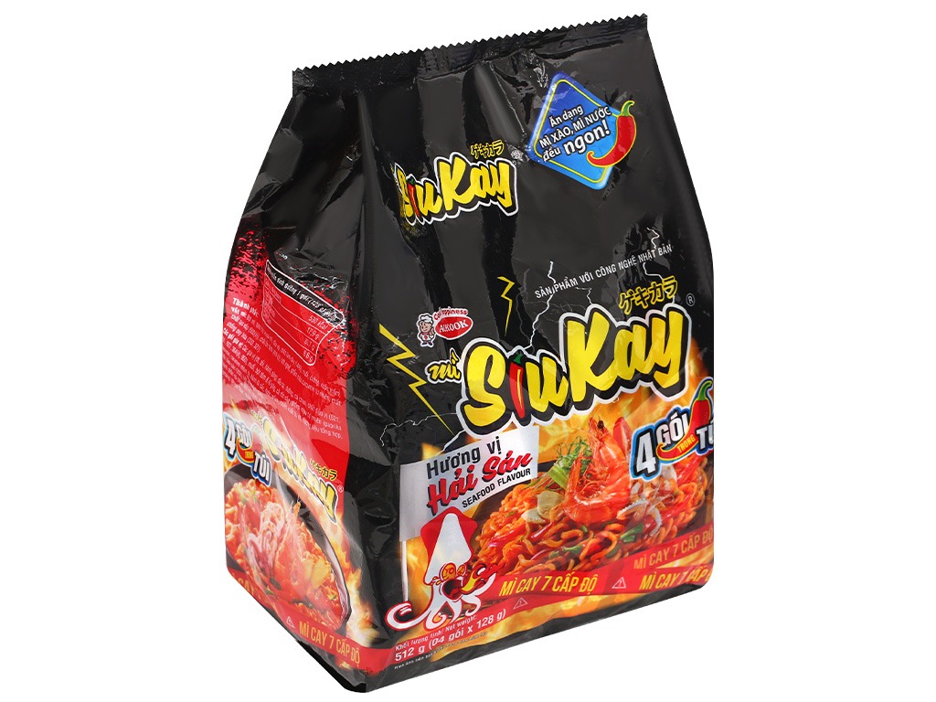 lốc mì hải sản siukay